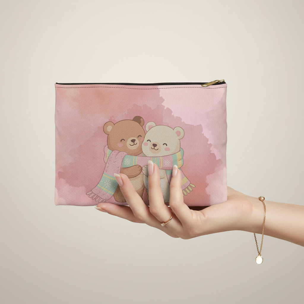 Bear Hug Pouch | Cozy Essentials Pouch