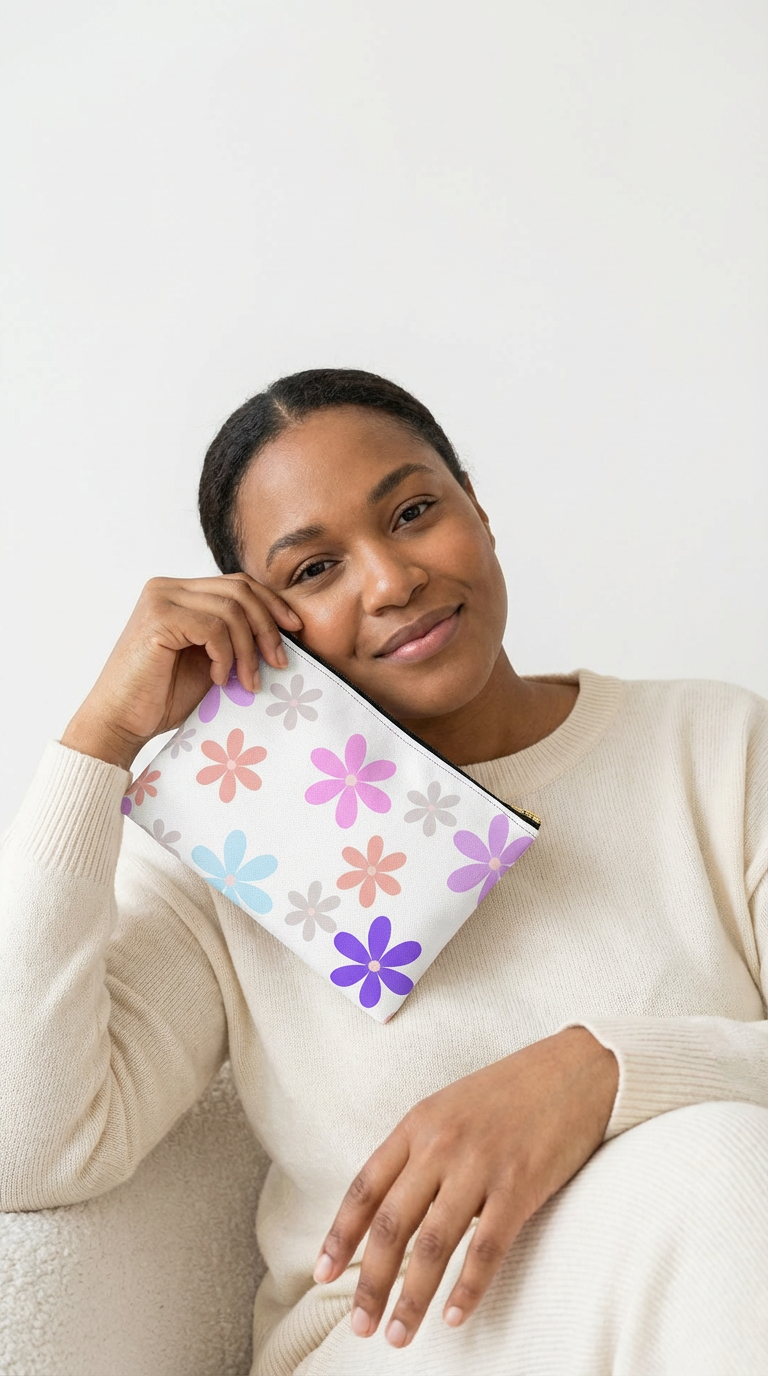 Bloom Pouch | Floral Essentials Pouch