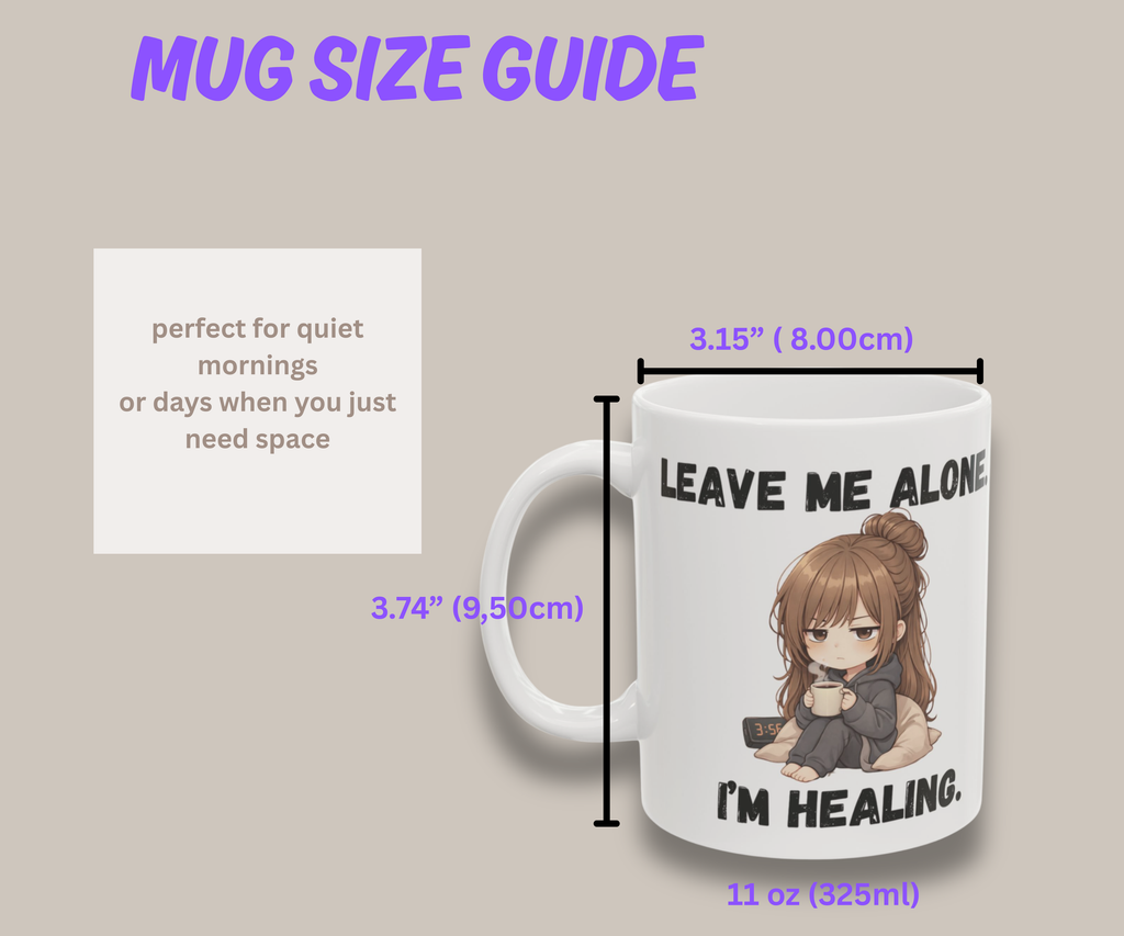 Leave Me Alone, I’m Healing | Nia Mug